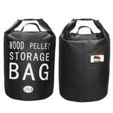 IIIBUMWOW pellet storage container, waterproof shell protects fuel outdoors