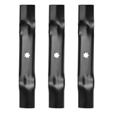 ILONPA GY20852 7-Star mulching blade front view promotes nutrient return to soil.