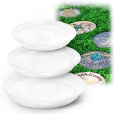 U0U 10-inch round stepping stone mold for durable garden paths
