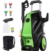 Imdot 5000PSI pressure washer in action for heavy-duty outdoor cleaning.