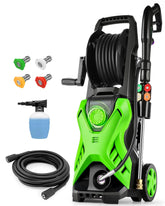 Imdot electric pressure washer front view for portable cleaning power.