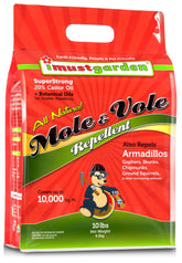 IMUSTGARDEN mole-vole-repellent-granules-bag for year-round lawn protection.