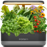 inbloom 12-pods hydroponics front view shows a compact indoor herb garden