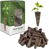 inbloom Grow Sponges retain moisture for steady hydroponic watering