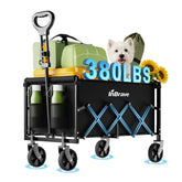 InBrave collapsible wagon in compact fold for easy storage and quick setup.