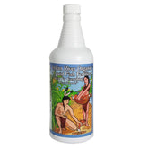 Indian River Organics liquid fish fertilizer bottle poured for healthier, more vigorous plants.