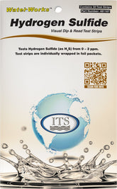 Industrial Test Systems WaterWorks H2S test strip kit for quick water testing.