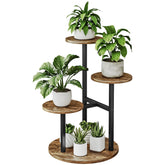 INGIORDAR 3-pot plant stand front view for compact indoor display