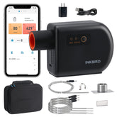 Inkbird WiFi Bluetooth temperature controller front view for remote grill control