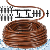 Innconee 100 ft drip tubing with 6-inch emitter spacing for root-zone watering