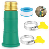Innconee universal faucet hose adapter with brass head for secure connection