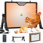 INNOLAND chicken coop heater 180W in action keeping chicks warm.