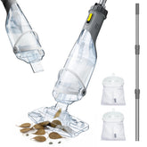 InoKraft pool vacuum with extendable pole for effortless above-ground cleaning