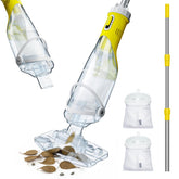 InoKraft pool vacuum head shows debris for quick real-time verification.