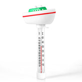 Inpool ship-style floating thermometer with clear display for quick water readings.