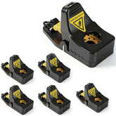 Insoma 6-pack mouse traps front view ready for placement