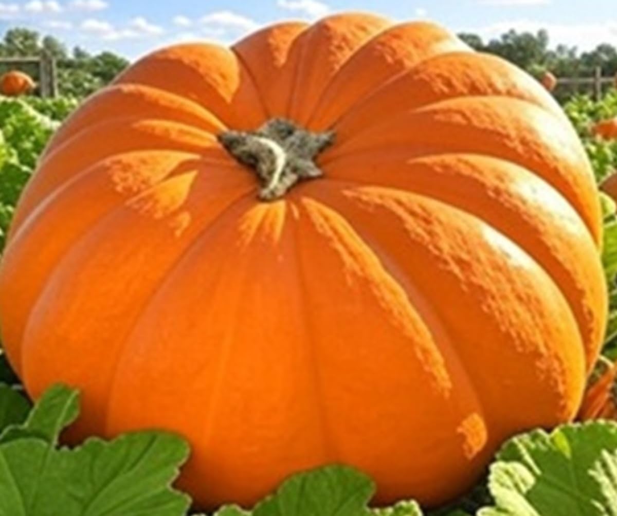 Instant Latch Dills Atlantic Giant pumpkin seeds pack for warm-season planting and giant pumpkins.