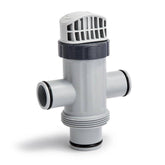 Intex 11872 dual split hose plunger valve exterior for easy water flow control and maintenance.