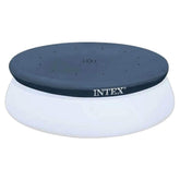 Intex 28021E pool cover with rope tie for quick setup and snug edge