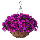INXUGAO hanging hydrangea basket ready for easy outdoor decor assembly