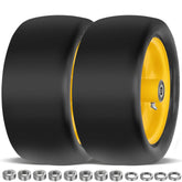 Iococee 13x6.50-6 front tire for zero-turn mowers improves steering and control
