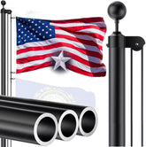 ioen 25ft flag pole assembly ready for quick outdoor installation