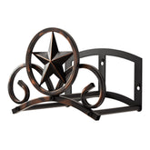 iphlitlvz garden hose holder wall mounted shows sturdy metal construction for outdoor storage