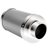 iPower GLFILT6M carbon filter close-up showing activated carbon for odor control