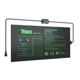 iPower seedling heat mat with dual thermostat display for precise control