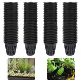 IPXEAD 2-inch net cup top view for easy root inspection and drainage.