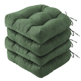 IPYNBAP tufted outdoor chair cushions close-up showing texture and comfort.