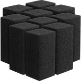 Irenare grill brick 10-pack in black for tough grease on grills