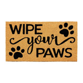 IRONGATE Welcome Doormat with coir fibers and vinyl backing for a secure entryway