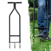 IronGroveRoar Lawn Aerator in action shows core aeration for deeper root growth and healthier turf