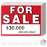ISIYHCC for sale sign car 4-pack front window enhances buyer visibility.