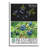Isla's Garden Seeds highbush blueberry seeds northern variety for germination in home gardens