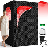 I-THERA-U portable infrared sauna box front view for easy at-home relaxation