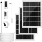 iTODOS 7W solar panel for Ring Stick Up Cam provides reliable outdoor charging