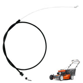 IWIWE drive cable for Husqvarna L221A with 56-inch length ensures smooth drive engagement.