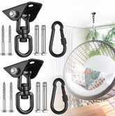 JACNITAD hammock hanging kit base secures to ceilings for sturdy setups