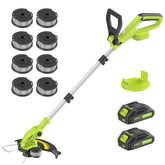 JAGROM electric string trimmer assembly view showing quick setup and readiness.
