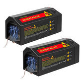 JahyElec 2-pack electric mouse trap indoors for quick rodent control in kitchens.