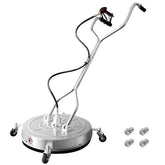 Janz 24-inch surface cleaner front view for wide-area cleaning efficiency