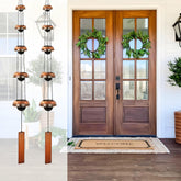 JBSYYXGS copper wind chimes 36.8-inch outdoor garden display for tranquility
