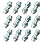JBTONGXM M5 poly rope connector closeup showing durable galvanized steel for lasting fence links