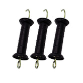 JBTOZIUY gate handle insulator in black for safer electric fence operation.