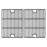 JCLMER Nexgrill 17-inch cast iron grill grate 2-pack for even heat distribution.