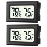 JEDEW compact LCD display hygrometer-thermometer for quick temperature and humidity checks.