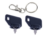 JEENDA ignition switch key for Toro TimeCutter in overview shot for quick recognition