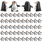 JellyArch mini penguin figurines collection 01 adds whimsy to micro gardens and cake toppers.